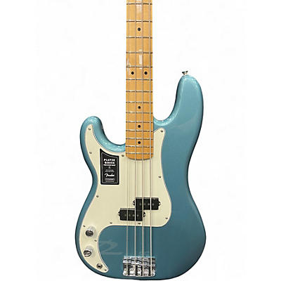 Used Fender PLAYER SERIES LEFT HANDED P BASS TIDE POOL Electric Bass Guitar