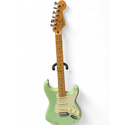 Used Fender PLAYER SERIES STRATOCASTER GREEN Solid Body Electric Guitar