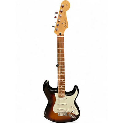 Used Fender PLAYER STRAT SUNBURST Solid Body Electric Guitar