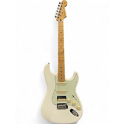 Used Fender PLAYER STRATOCASTER 75TH ANNIVERSARY Polar White Solid Body Electric Guitar
