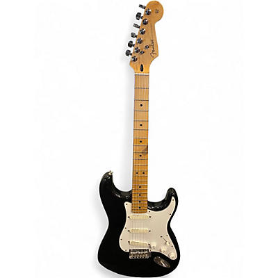 Used Fender PLAYER STRATOCASTER Black Solid Body Electric Guitar