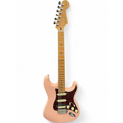 Used Fender PLAYER STRATOCASTER HSS LIMITED EDITION ROASTED NECK Shell Pink Solid Body Electric Guitar