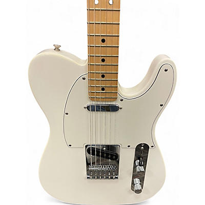 Used Fender PLAYER TELECASTER Olympic White Solid Body Electric Guitar