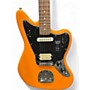 Used Fender PLAYERS SERIES JAGUAR Trans Orange Solid Body Electric Guitar Trans Orange