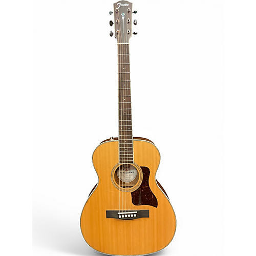 Used Fender PMTE PARAMOUNT Natural Acoustic Electric Guitar Natural