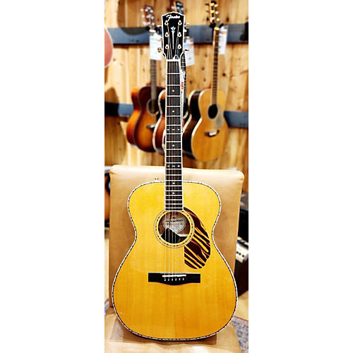 Fender Used Fender PO-220E ORCHESTRA Natural Acoustic Electric Guitar Natural