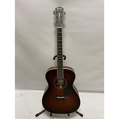 Fender Used Fender PO220E 2 Color Sunburst Acoustic Electric Guitar