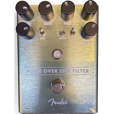 Used Fender POUR OVER ENVELOPE FILTER Effect Pedal
