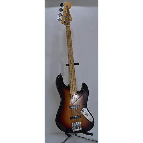 Fender Used Fender PP ACTIVE JAZZ BASS MN OLP Tobacco Burst Electric Bass Guitar Tobacco Burst