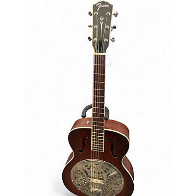 Used Fender PR-180 Walnut Resonator Guitar
