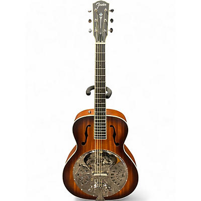 Used Fender PR-180E ACB 2 Tone Sunburst Resonator Guitar