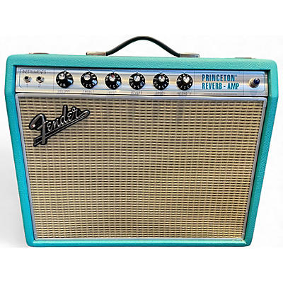 Used Fender PR770 LIMITED EDITION PRINCETON AMP TEAL Tube Guitar Combo Amp