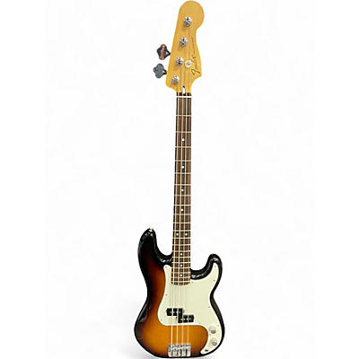 Used Fender PRECISION BASS 2 Tone Sunburst Electric Bass Guitar