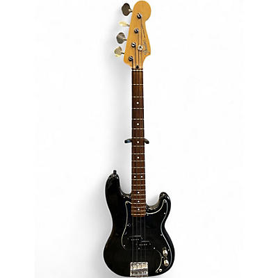 Used Fender PRECISION BASS BLACK Electric Bass Guitar