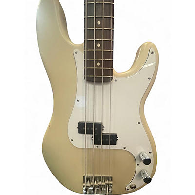 Used Fender PRECISION BASS WHITE Electric Bass Guitar