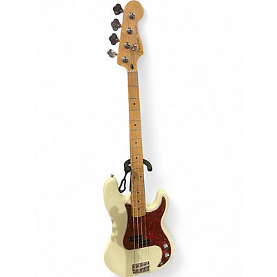 Used Fender PRECISION BASS White Electric Bass Guitar