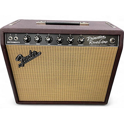Used Fender PRINCETON 65 LIMITED EDITION BORDEAUX Tube Guitar Combo Amp