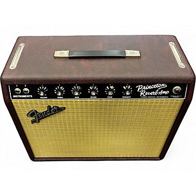 Used Fender PRINCETON REVERB BORDEUX Tube Guitar Combo Amp