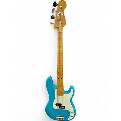 Used Fender PROFESSIONAL II BASS BLUE Electric Bass Guitar