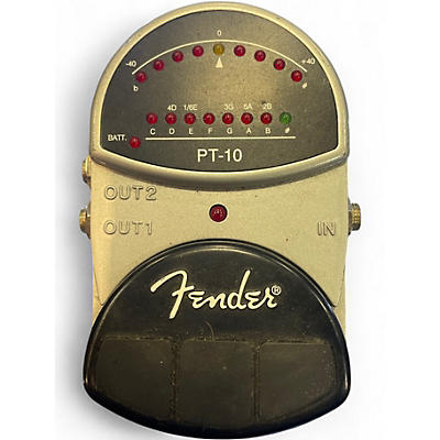 Used Fender PT-10 Tuner Pedal