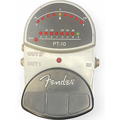 Used Fender PT-10 Tuner Pedal