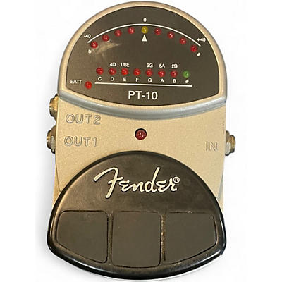 Used Fender PT-10 Tuner Pedal