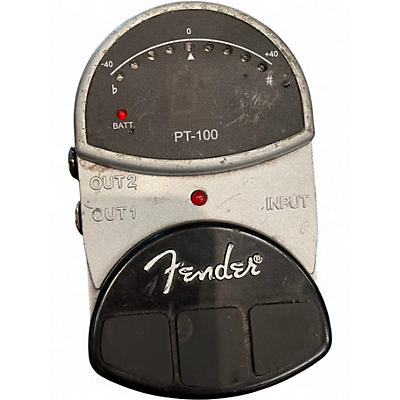 Used Fender PT-100 Pedal Tuner  Tuner Pedal