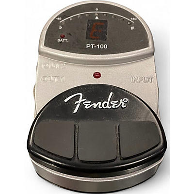 Used Fender PT-100 Tuner Pedal Tuner Pedal