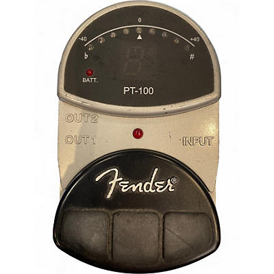Used Fender PT-100 Tuner Pedal