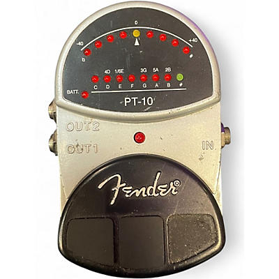 Used Fender PT10 Tuner Pedal