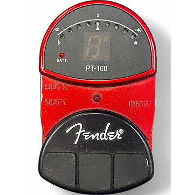 Used Fender PT100 Tuner Pedal