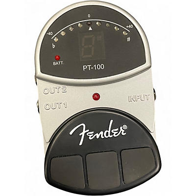 Used Fender PT100 Tuner Pedal