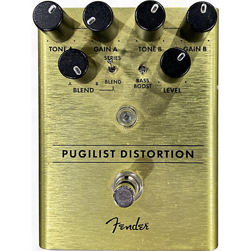 Used Fender PUGILIST DISTORTION Effect Pedal