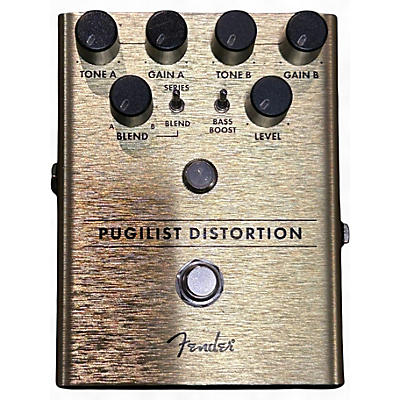 Used Fender PUGILIST DISTORTION Effect Pedal