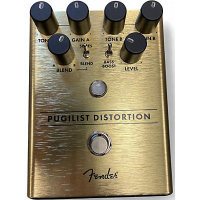 Used Fender PUGILIST DISTORTION Effect Pedal