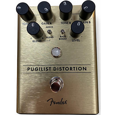 Used Fender PUGILIST DISTORTION Effect Pedal