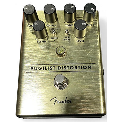 Used Fender PUGILIST DISTORTION Effect Pedal