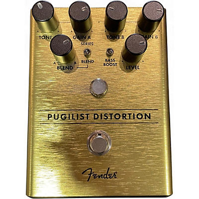 Used Fender PUGILIST DISTORTION Effect Pedal