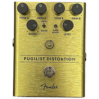 Used Fender PUGILIST DISTORTION Effect Pedal