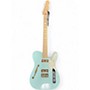 Used Fender Parallel Universe II Tele Magico Sonic Blue Hollow Body Electric Guitar Sonic Blue