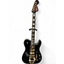 Used Fender Parallel Universe Volume II Troublemaker Black Solid Body Electric Guitar Black