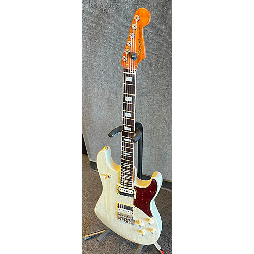 Fender Used Fender Parallel Universe Volume II Uptown Stratocaster Static White Solid Body Electric Guitar Static White