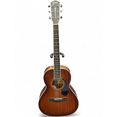 Used Fender Paramount 220E  Natural Acoustic Electric Guitar