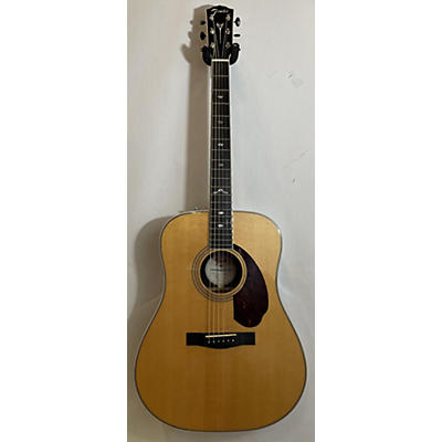 Fender Used Fender Paramount PM-1 Deluxe Natural Acoustic Electric Guitar