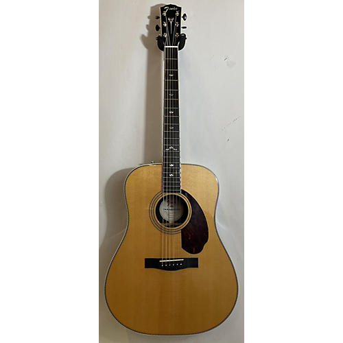 Fender Used Fender Paramount PM-1 Deluxe Natural Acoustic Electric Guitar Natural