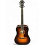 Used Fender Paramount PM-1 Deluxe Vintage Sunburst Acoustic Electric Guitar Vintage Sunburst