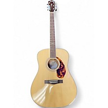 Used Fender Paramount PM-1 Standard Dreadnought Natural Acoustic Electric Guitar