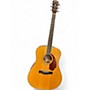 Used Fender Paramount PM-1 Standard Dreadnought Natural Acoustic Electric Guitar Natural