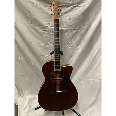 Fender Used Fender Paramount PM-3 Mahogany Acoustic Electric Guitar