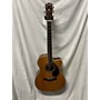 Used Fender Used Fender Paramount PM-3 Natural Acoustic Electric Guitar Natural